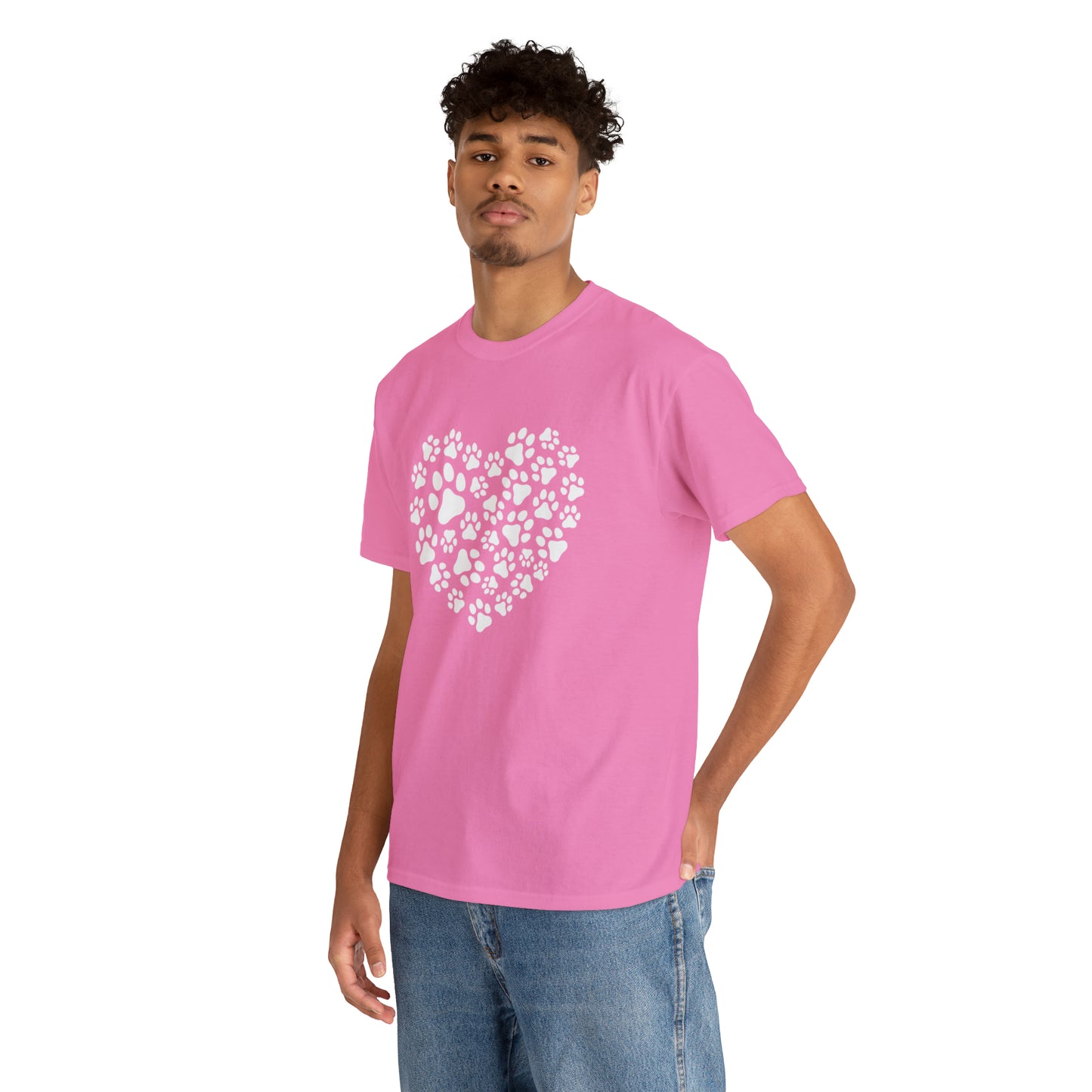 HEART OF PAWS-Unisex Heavy Cotton Tee