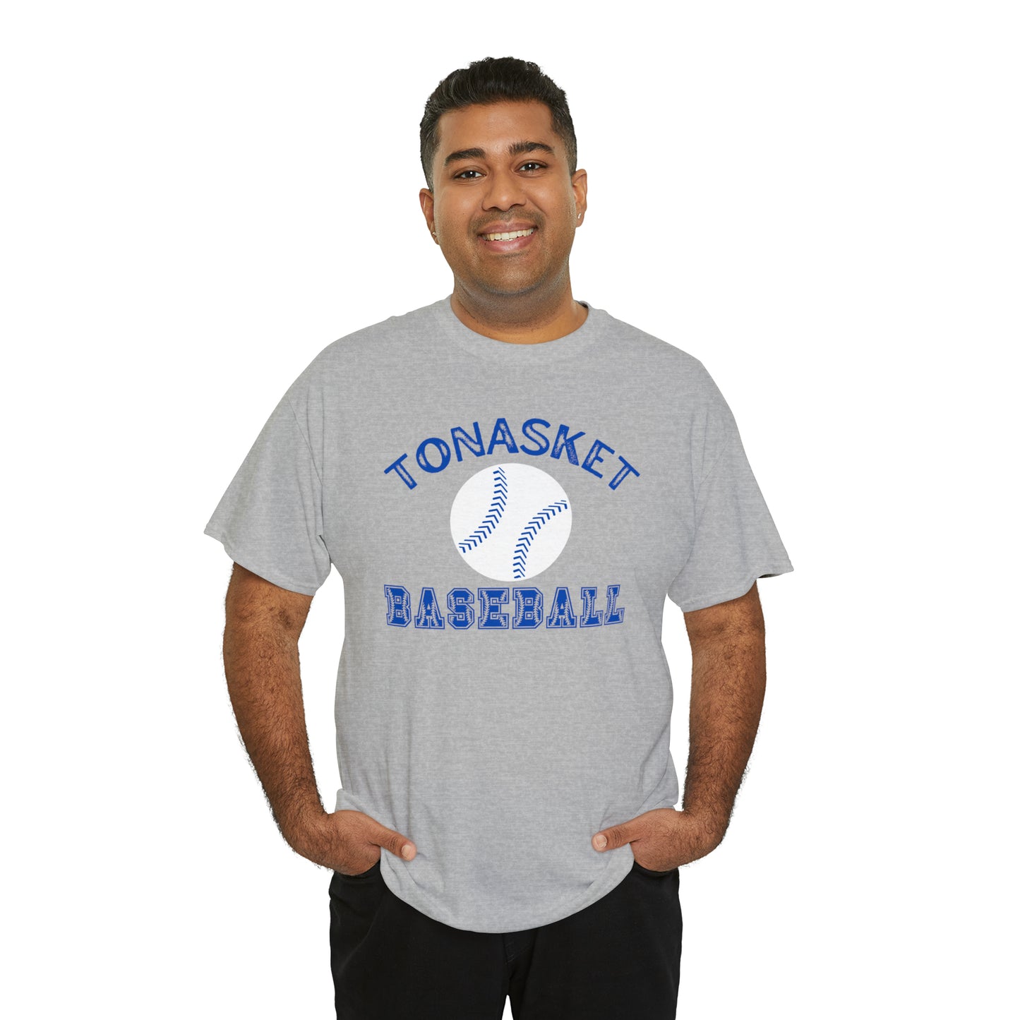 TONASKET BASEBALL-Unisex Heavy Cotton Tee