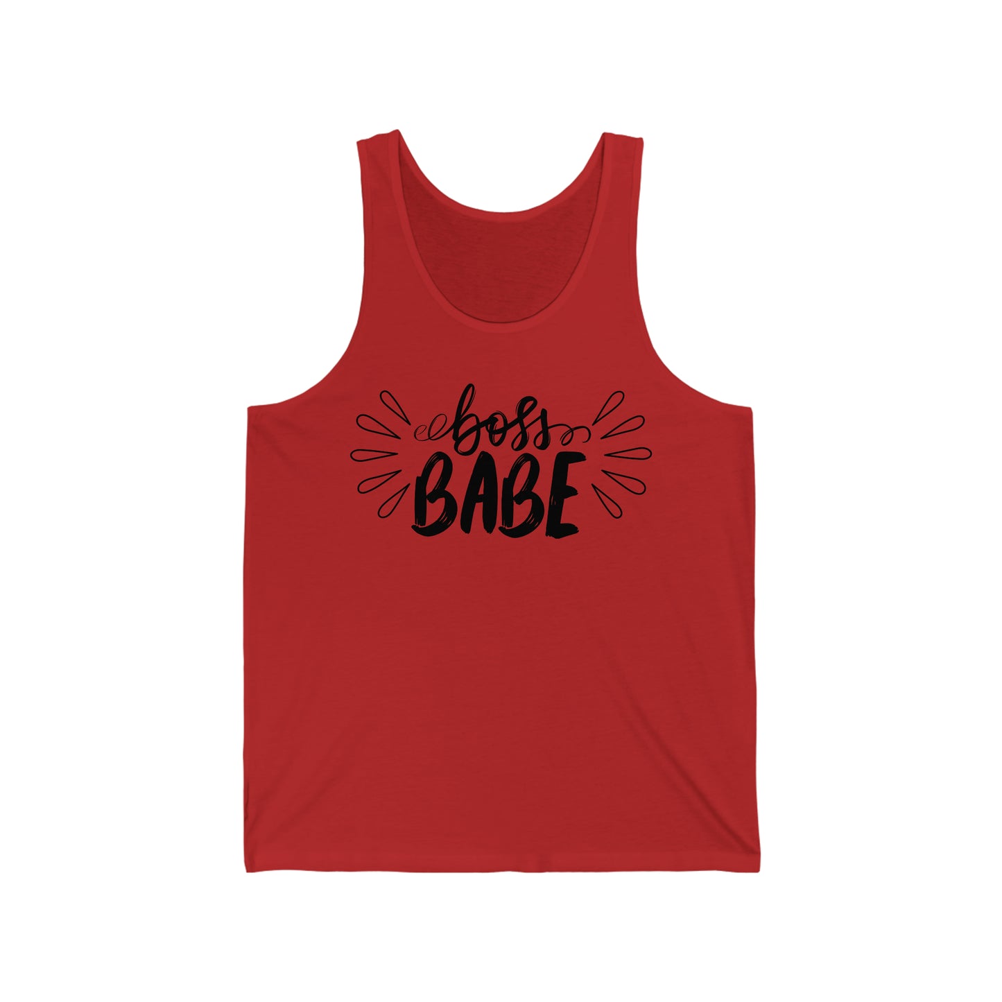 BOSS BABE-Unisex Jersey Tank