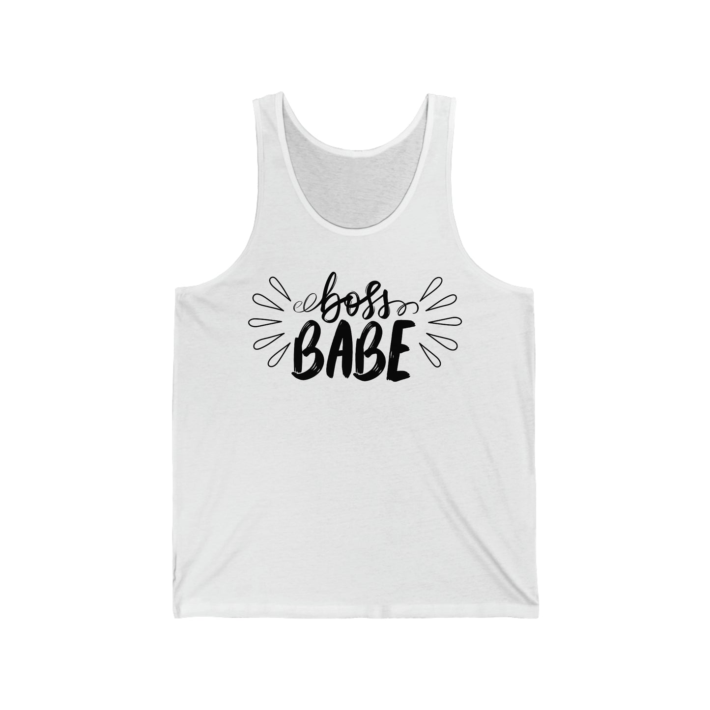 BOSS BABE-Unisex Jersey Tank