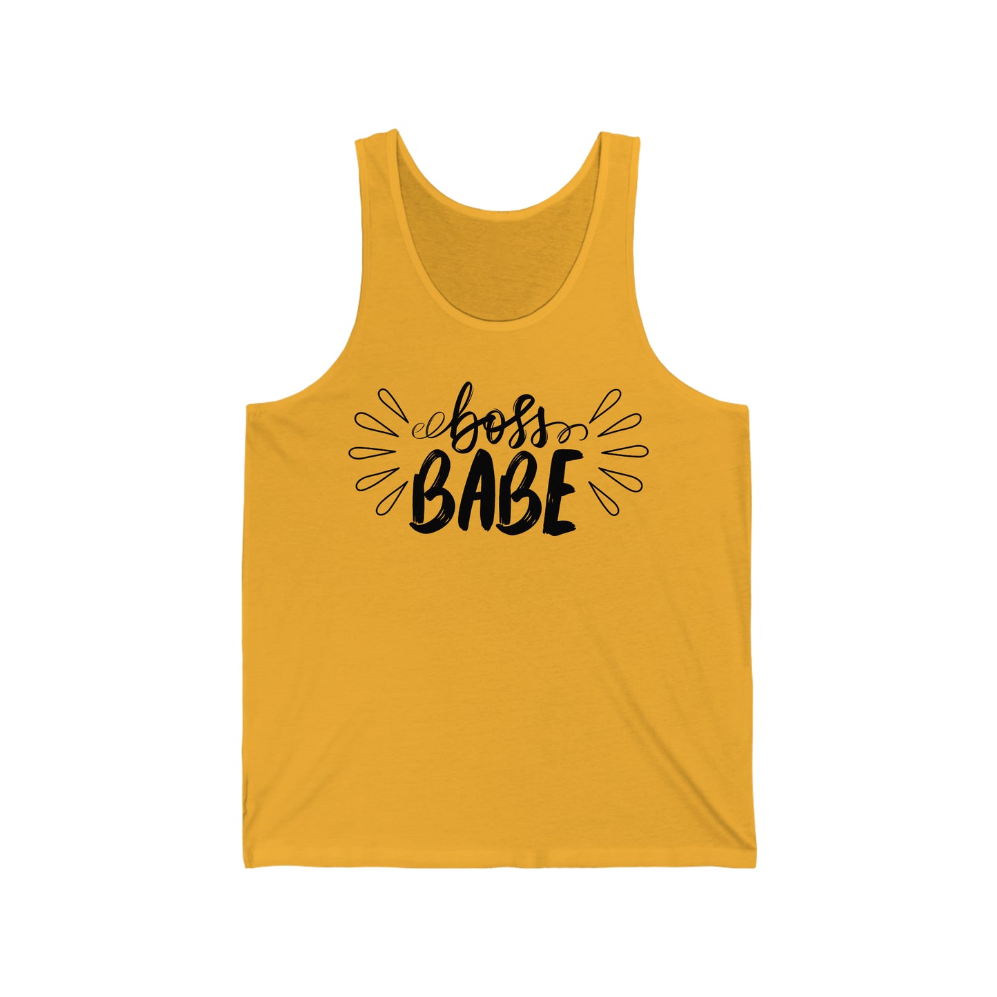 BOSS BABE-Unisex Jersey Tank