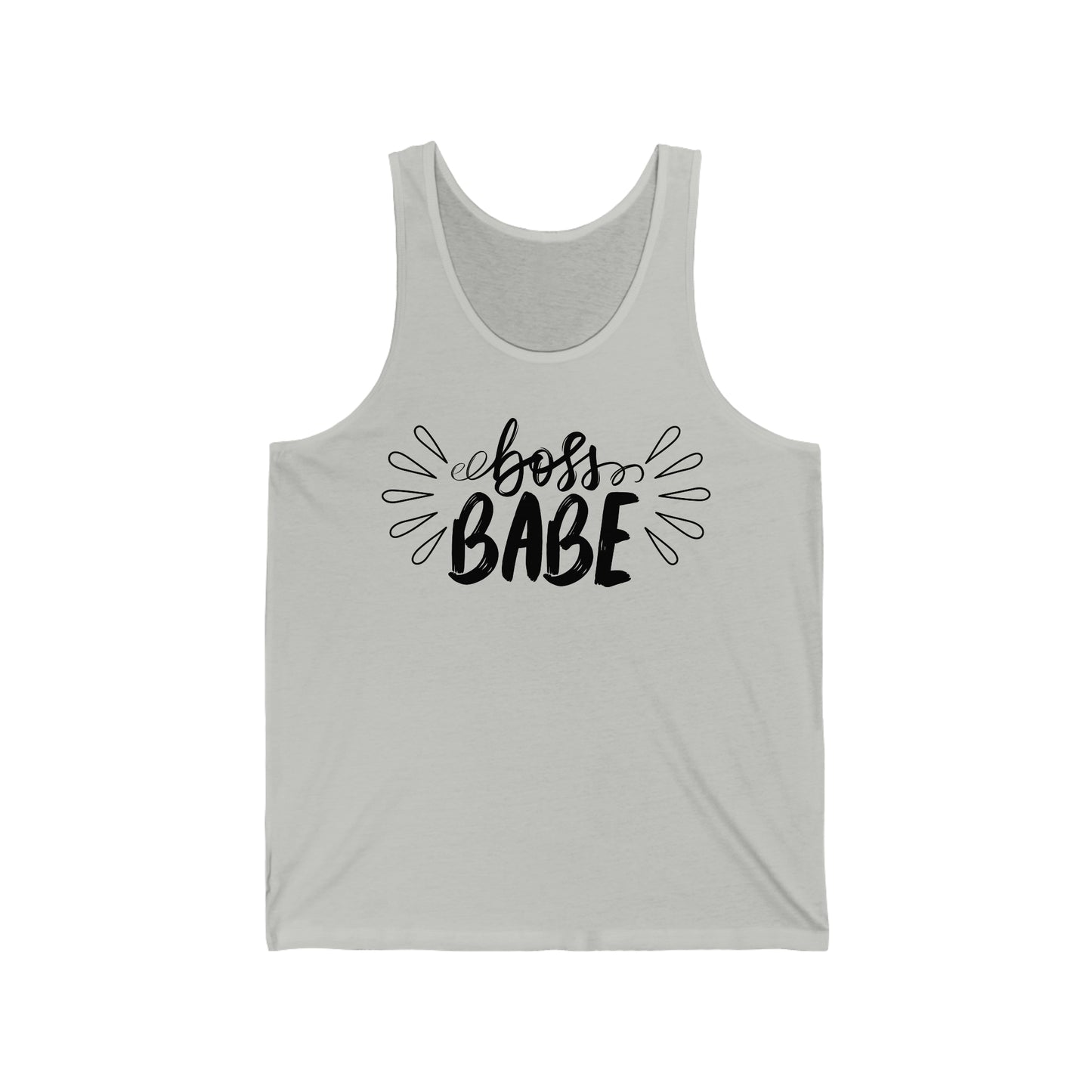 BOSS BABE-Unisex Jersey Tank