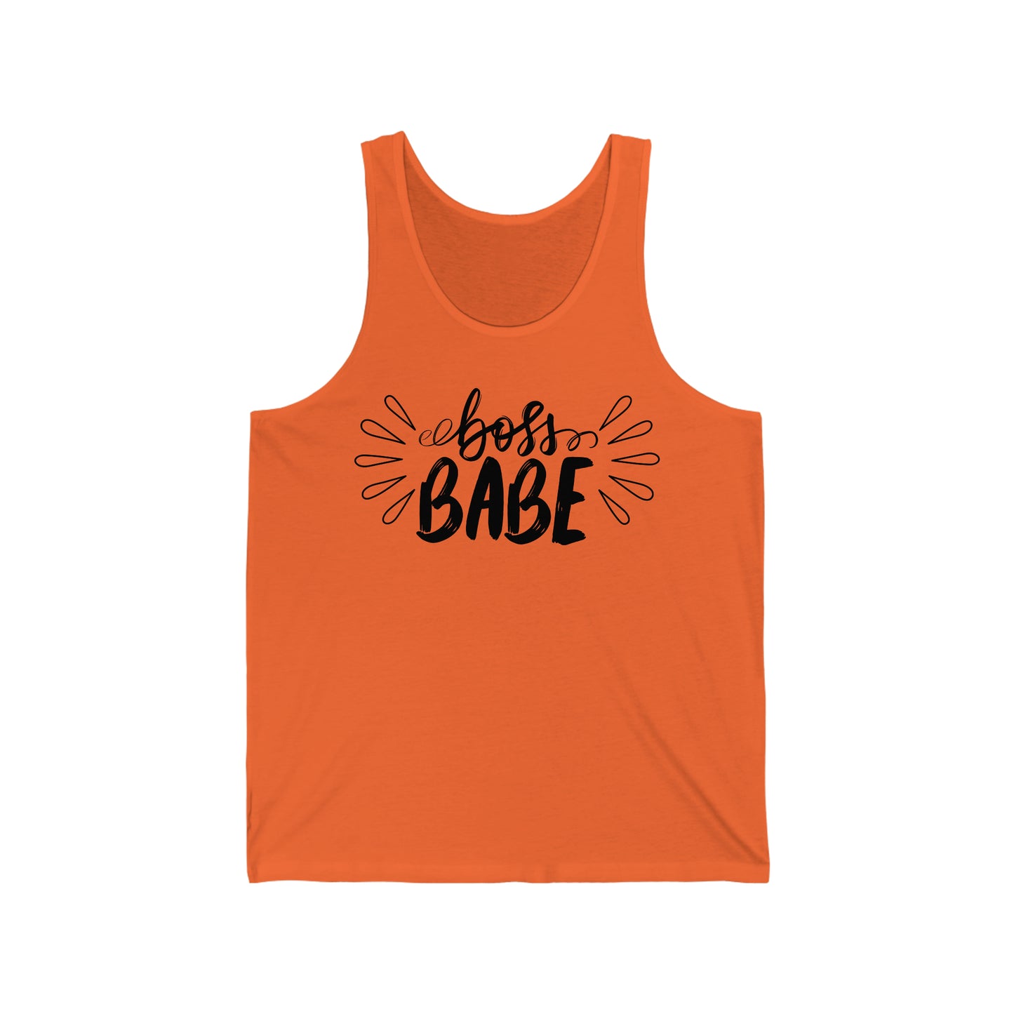 BOSS BABE-Unisex Jersey Tank