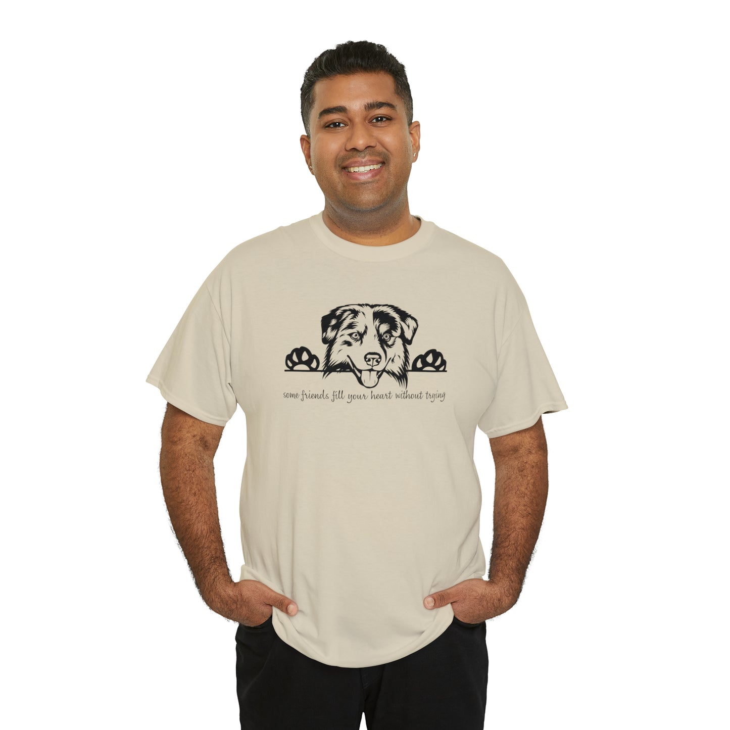 AUSSIE FRIENDS TEE--Unisex Heavy Cotton Tee