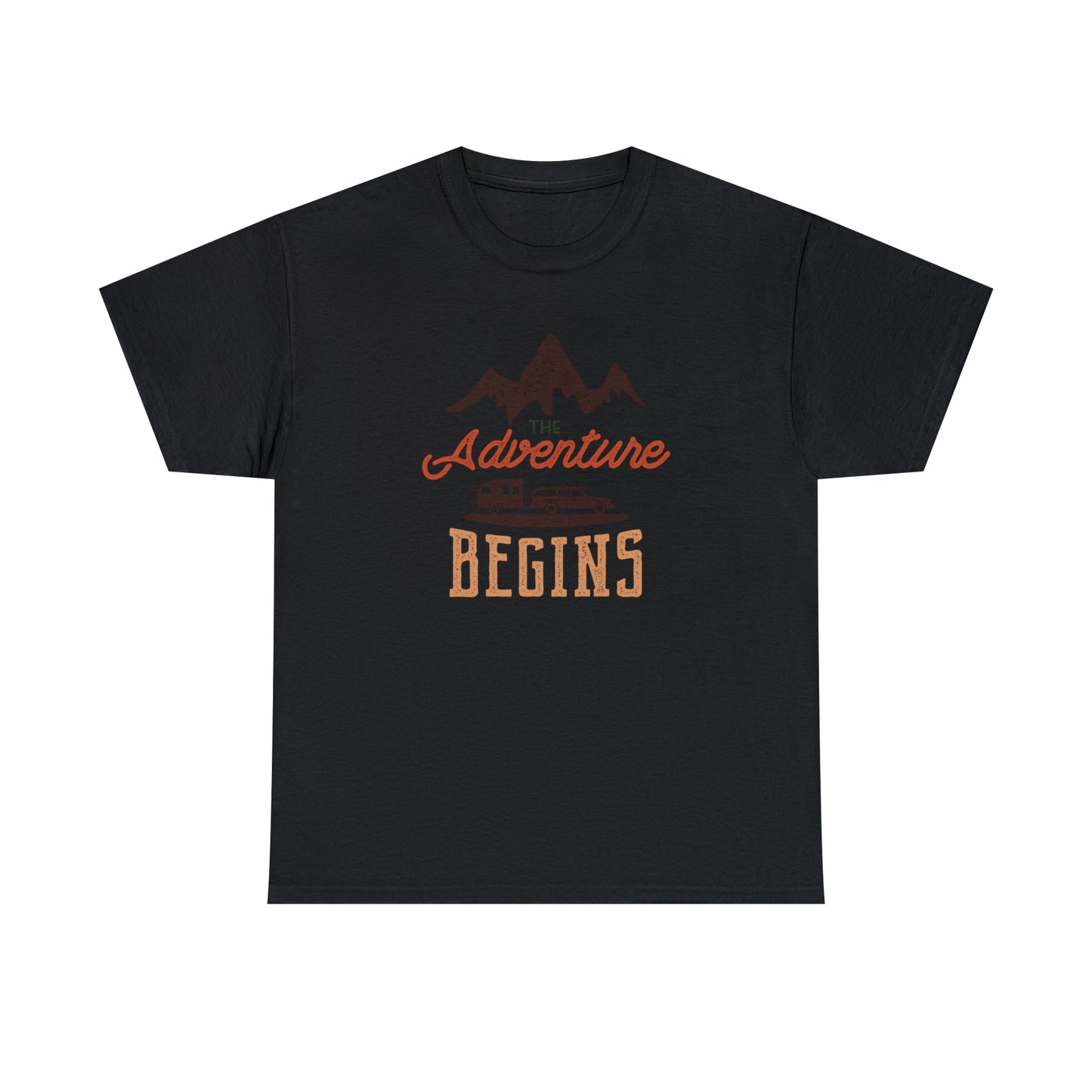 ADVENTURE TEE-Unisex Heavy Cotton Tee