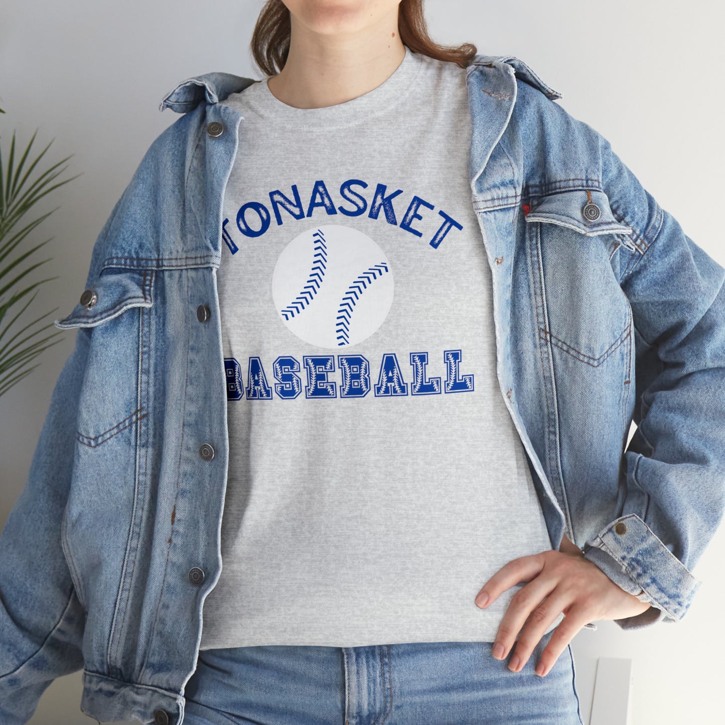 TONASKET BASEBALL-Unisex Heavy Cotton Tee