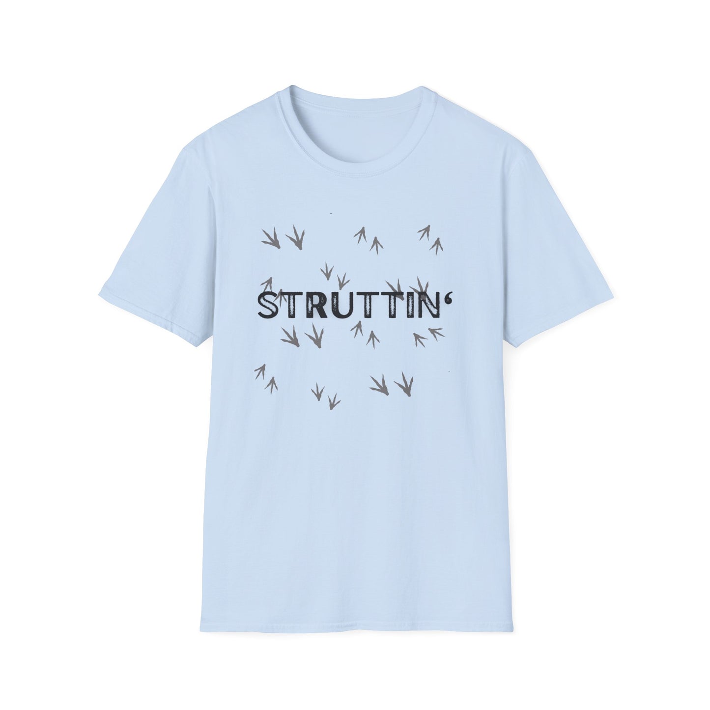 TURKEY "STRUTTIN" TEE-Unisex Softstyle T-Shirt