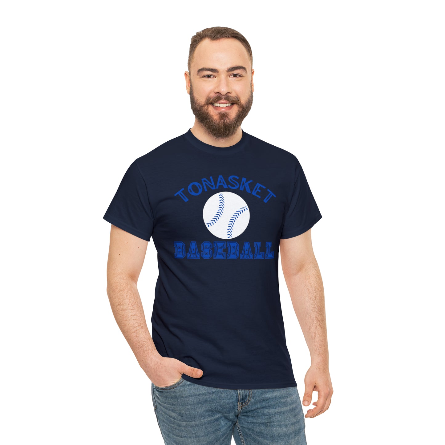 TONASKET BASEBALL-Unisex Heavy Cotton Tee