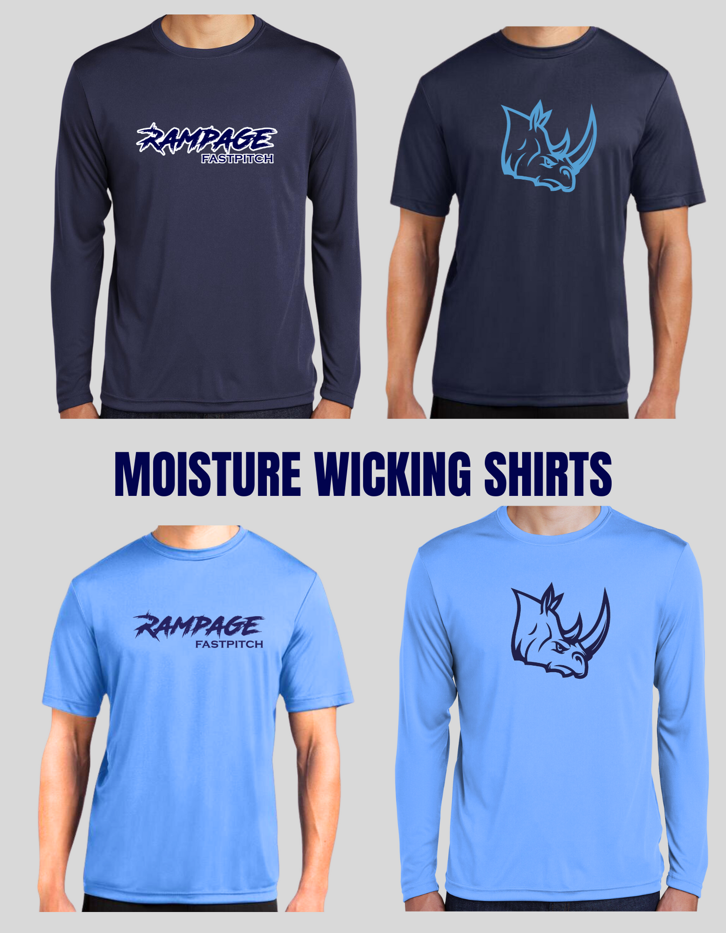 Rampage Moisture Wicking Shirt