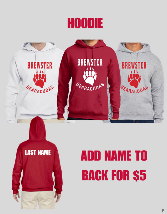 Brewster Swim Team Hoodie