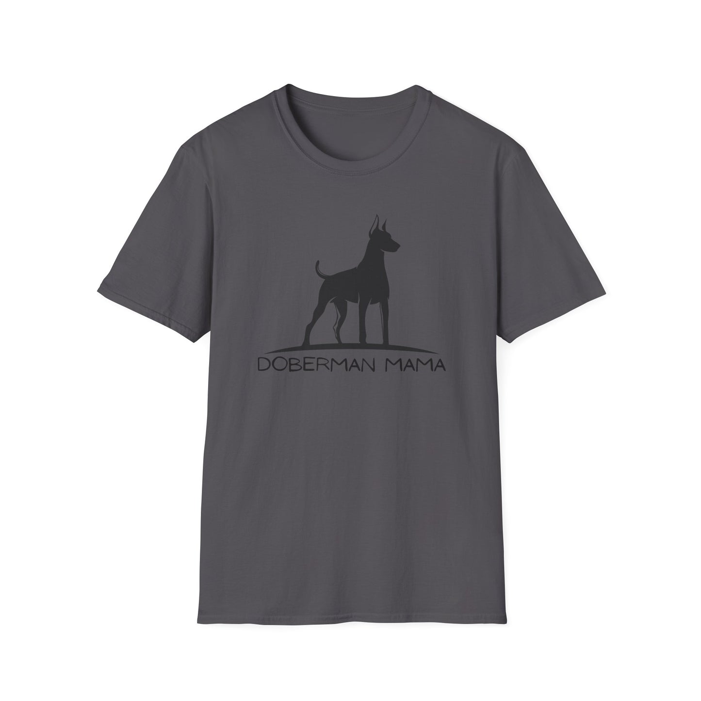 Doberman Mama Tee-Unisex Softstyle T-Shirt