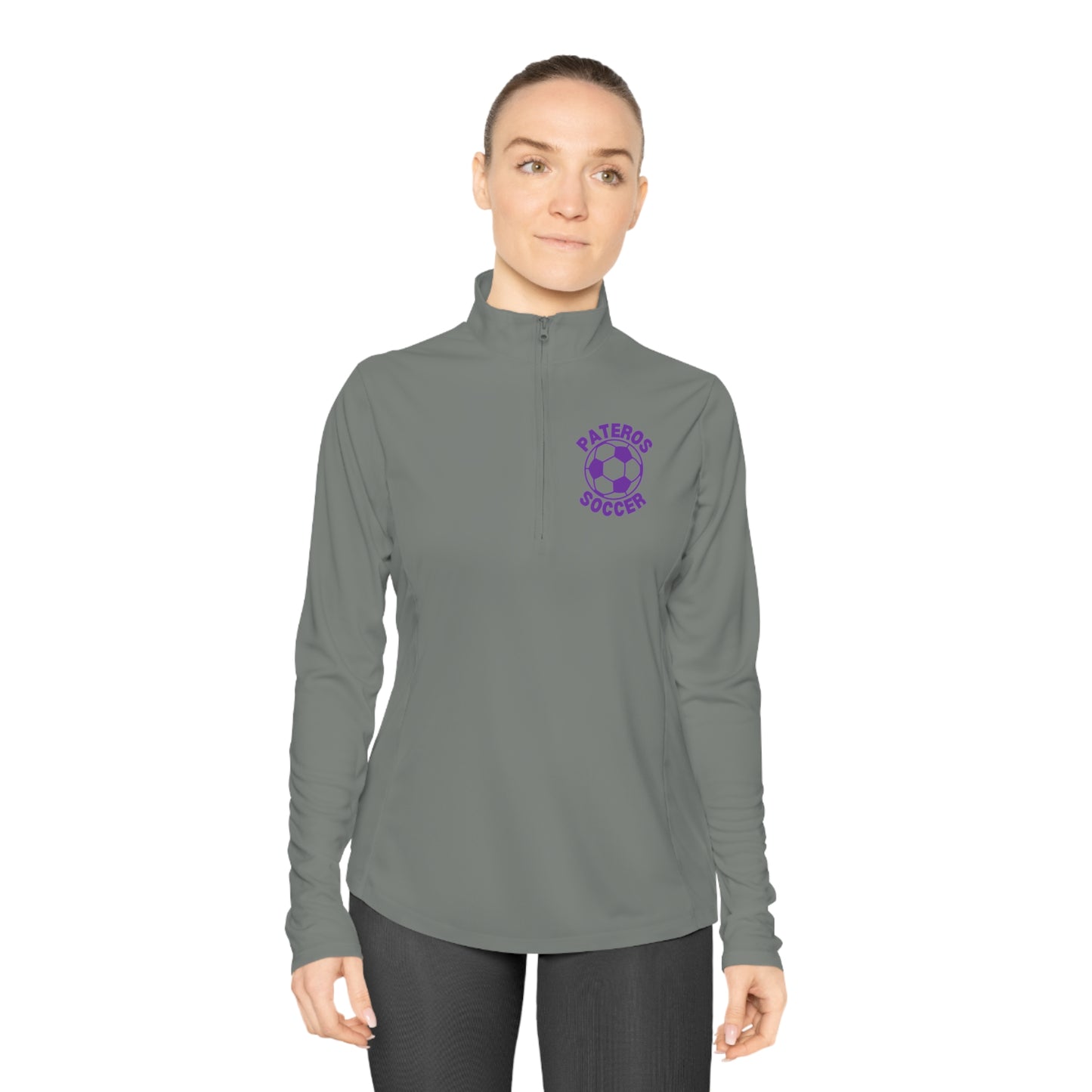 PATEROS SOCCER Ladies Quarter-Zip Pullover