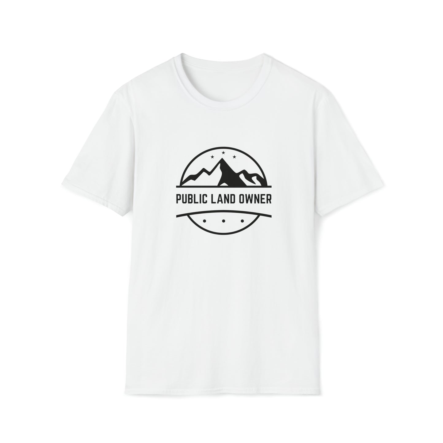 PUBLIC LAND OWNER TEE-Unisex Softstyle T-Shirt