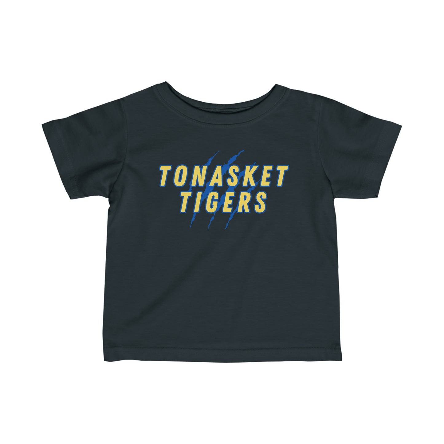 TONASKET TIGERS BABY TEE-Infant Fine Jersey Tee