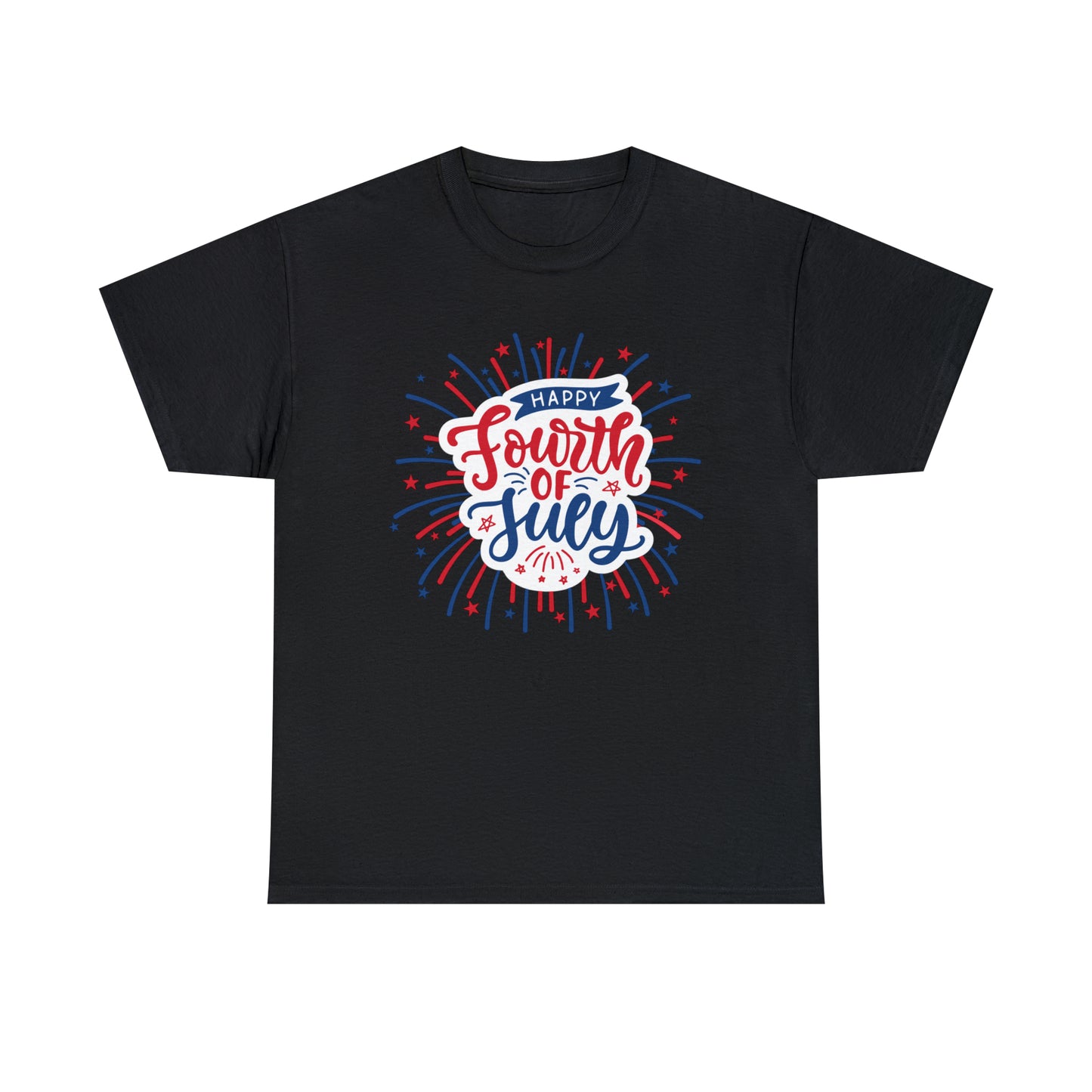 HAPPY 4TH!-Unisex Heavy Cotton Tee