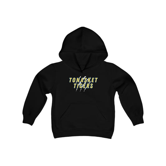 TONASKET TIGERS-Youth Heavy Blend Hooded Sweatshirt