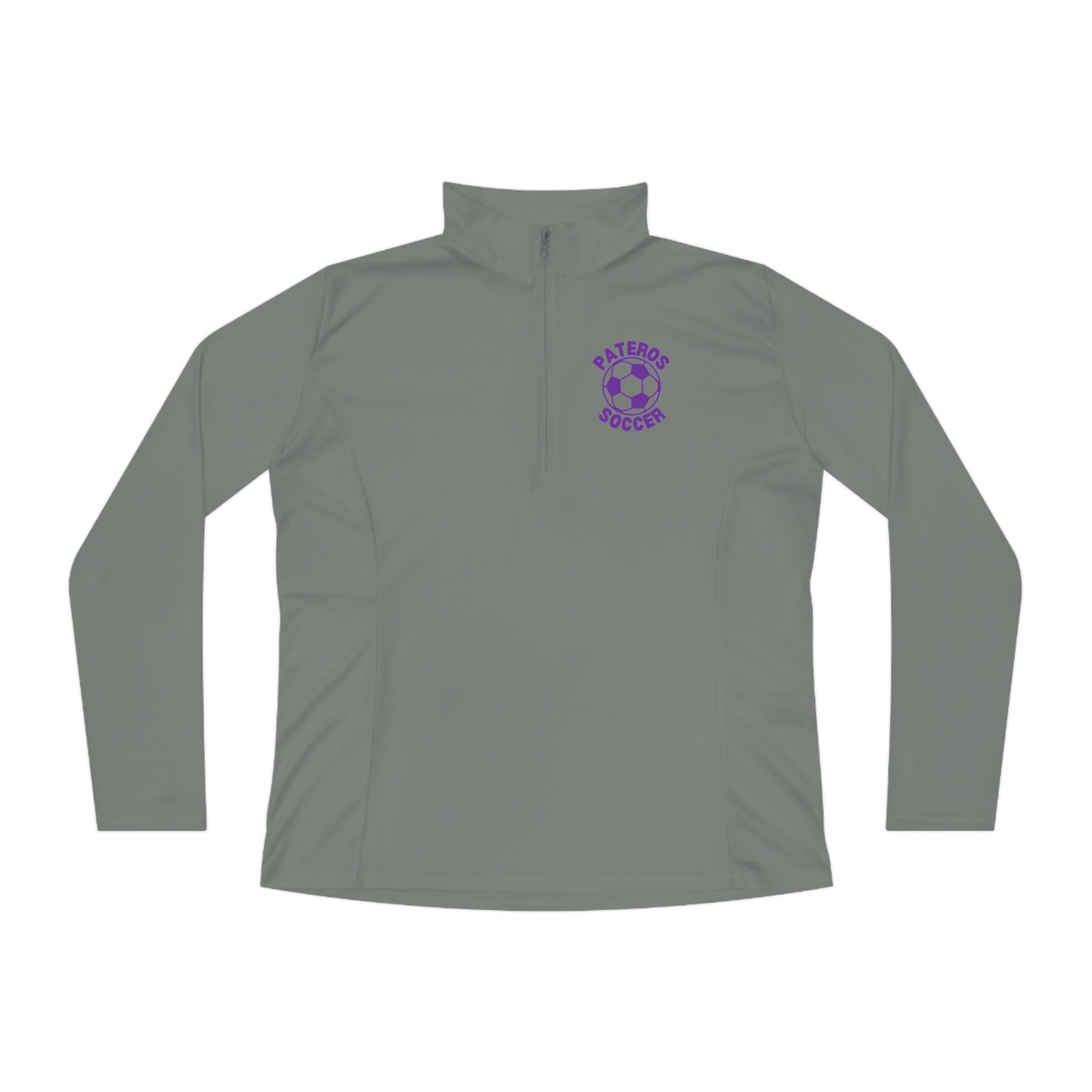 PATEROS SOCCER Ladies Quarter-Zip Pullover