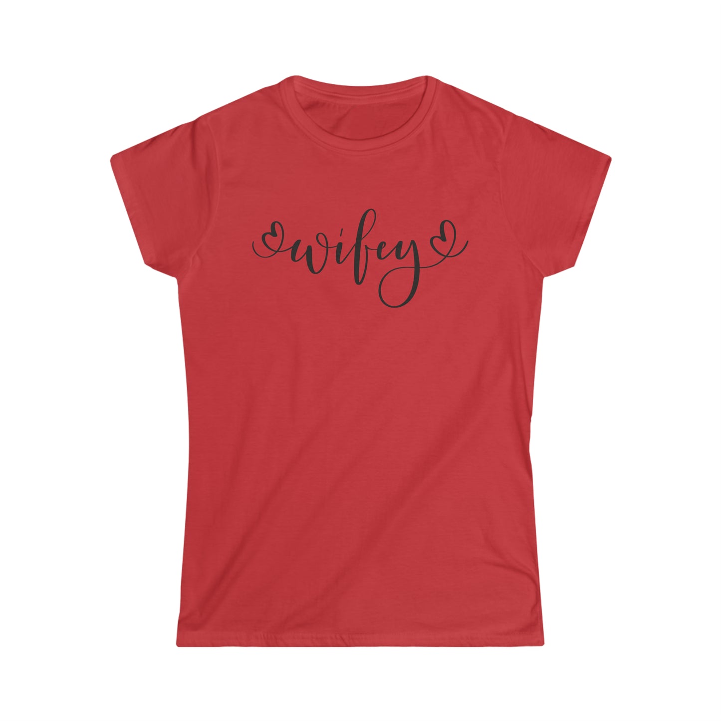 WIFEY TEE-Women's Softstyle Tee