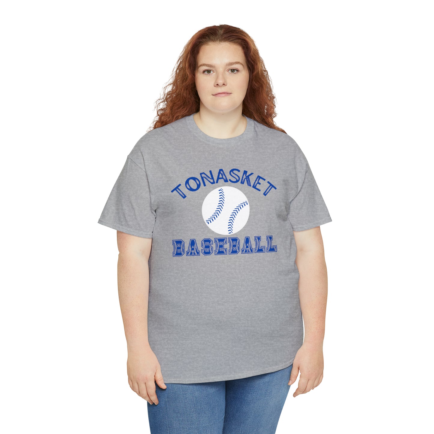 TONASKET BASEBALL-Unisex Heavy Cotton Tee