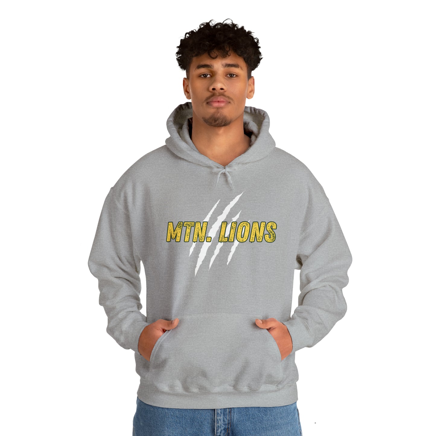 LB MTN LIONS CLAW HOODIE-Unisex Heavy Blend™ Hooded Sweatshirt