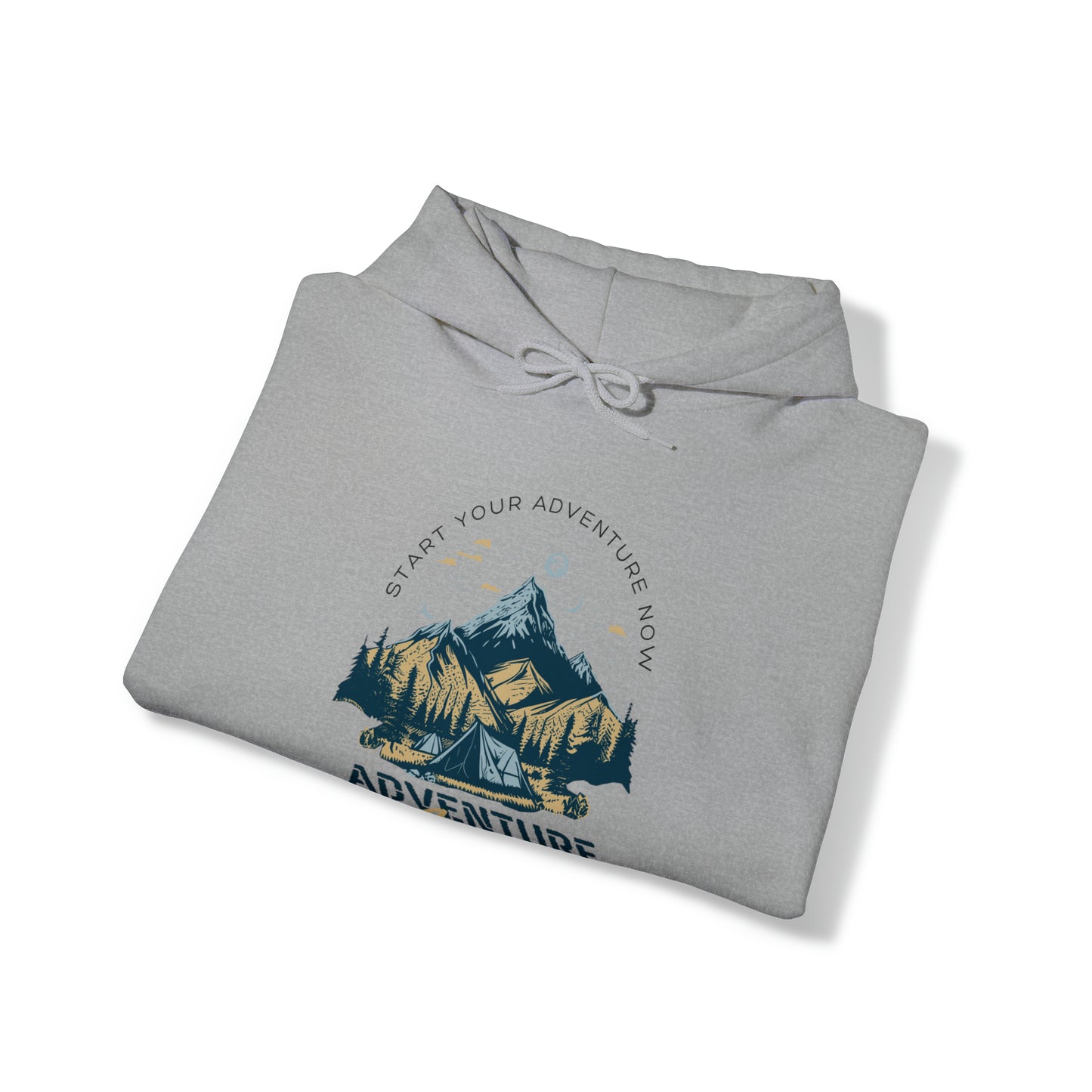 ADVENTURE AWAITS HOODIE-Unisex Heavy Blend™ Hooded Sweatshirt