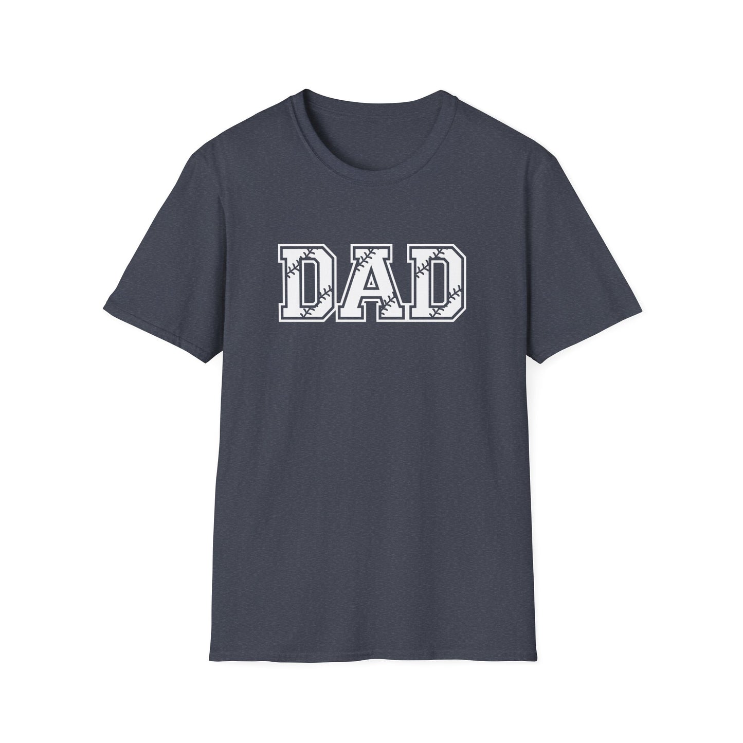 BASEBALL DAD TEE--Unisex Softstyle T-Shirt