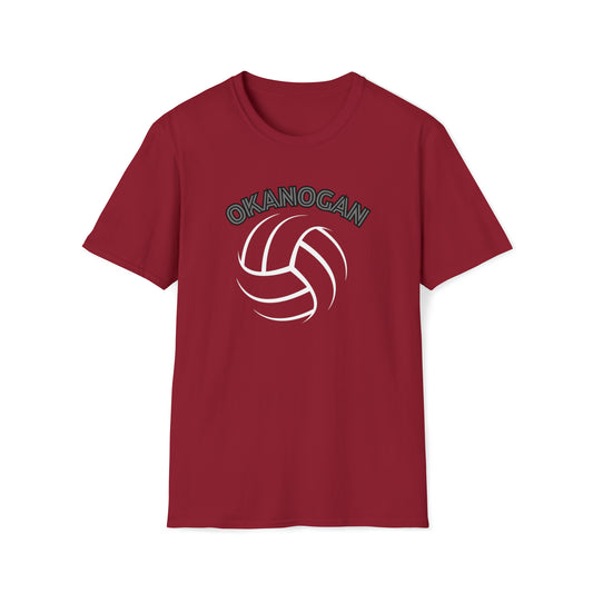 OKANOGAN VOLLEYBALL-Unisex Softstyle T-Shirt