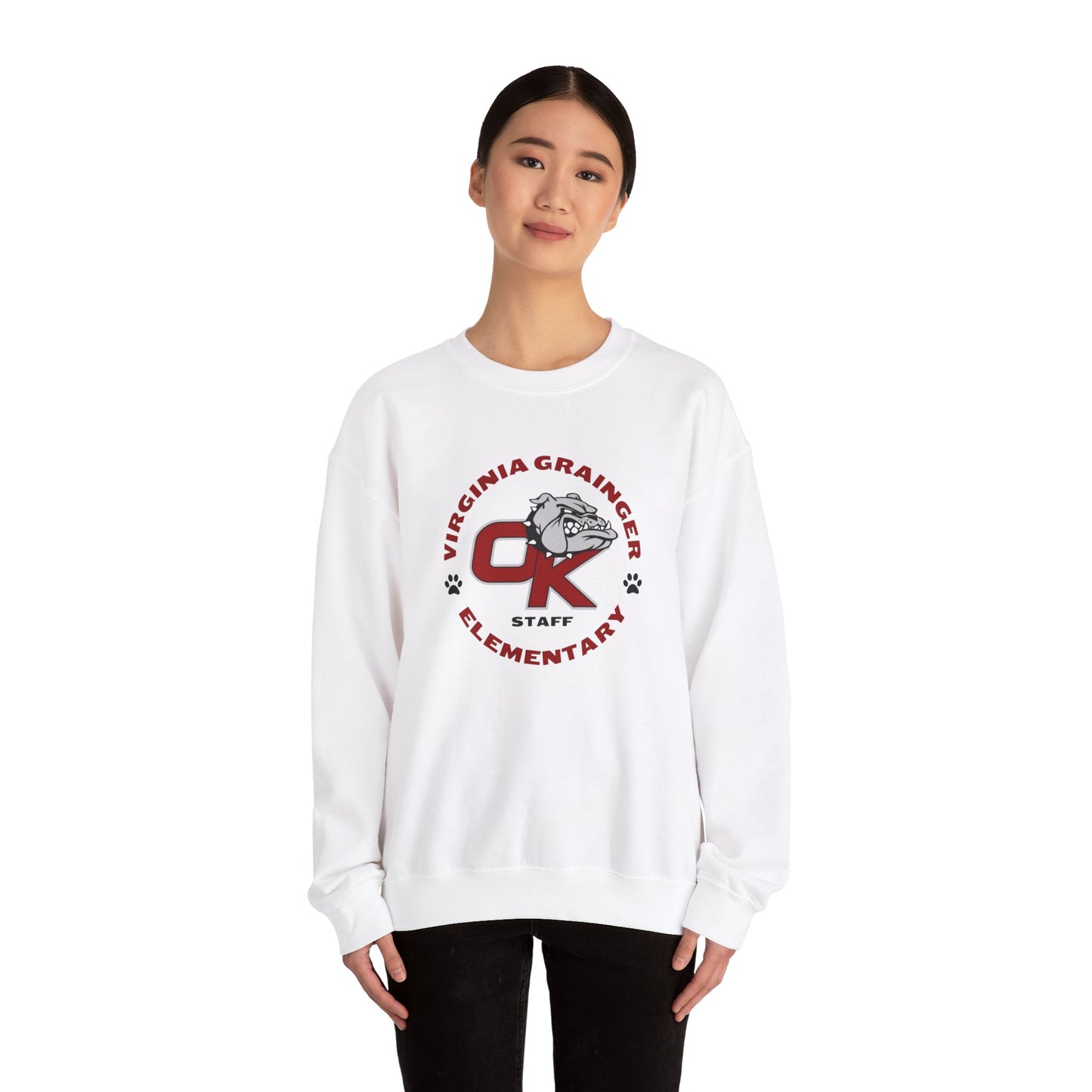 VG STAFF-Crewneck Sweatshirt