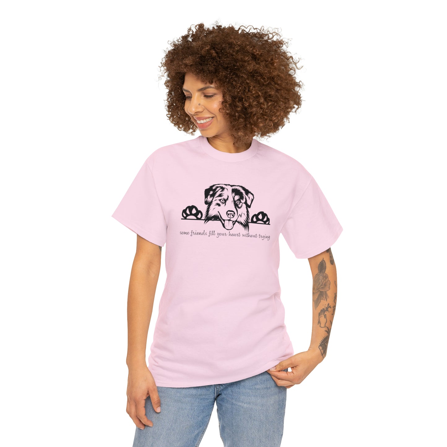 AUSSIE FRIENDS TEE--Unisex Heavy Cotton Tee