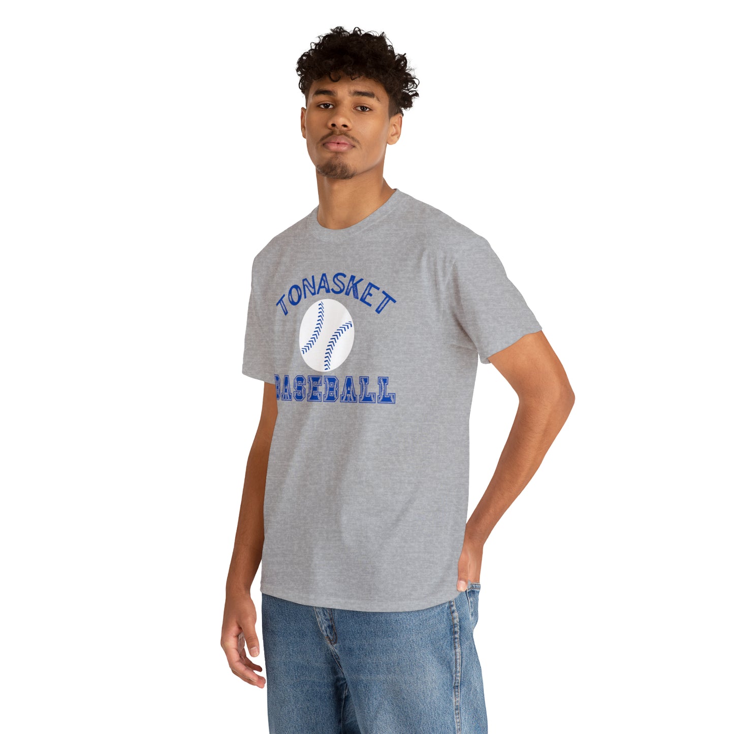 TONASKET BASEBALL-Unisex Heavy Cotton Tee