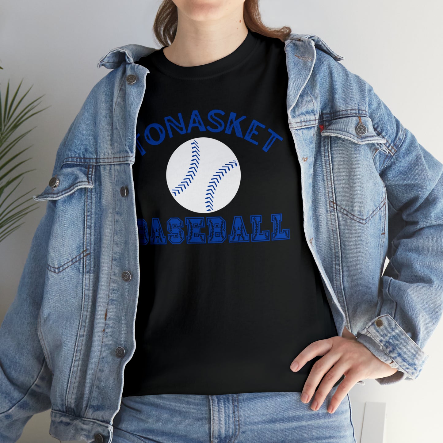 TONASKET BASEBALL-Unisex Heavy Cotton Tee