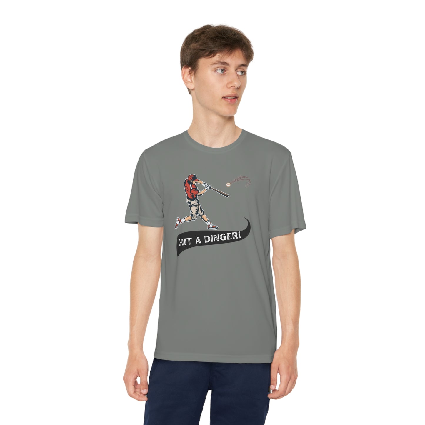 HIT A DINGER TEE--Youth Competitor Tee