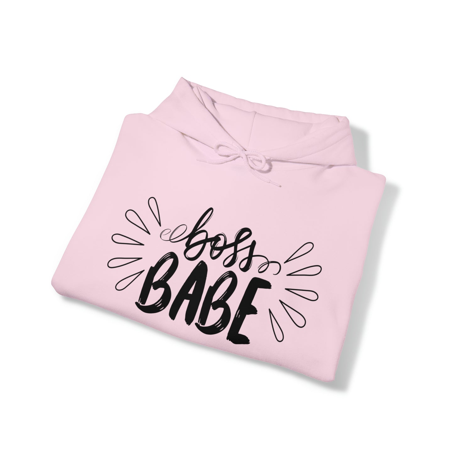 BOSS BABE HOODIE-Unisex Heavy Blend™ Hooded Sweatshirt