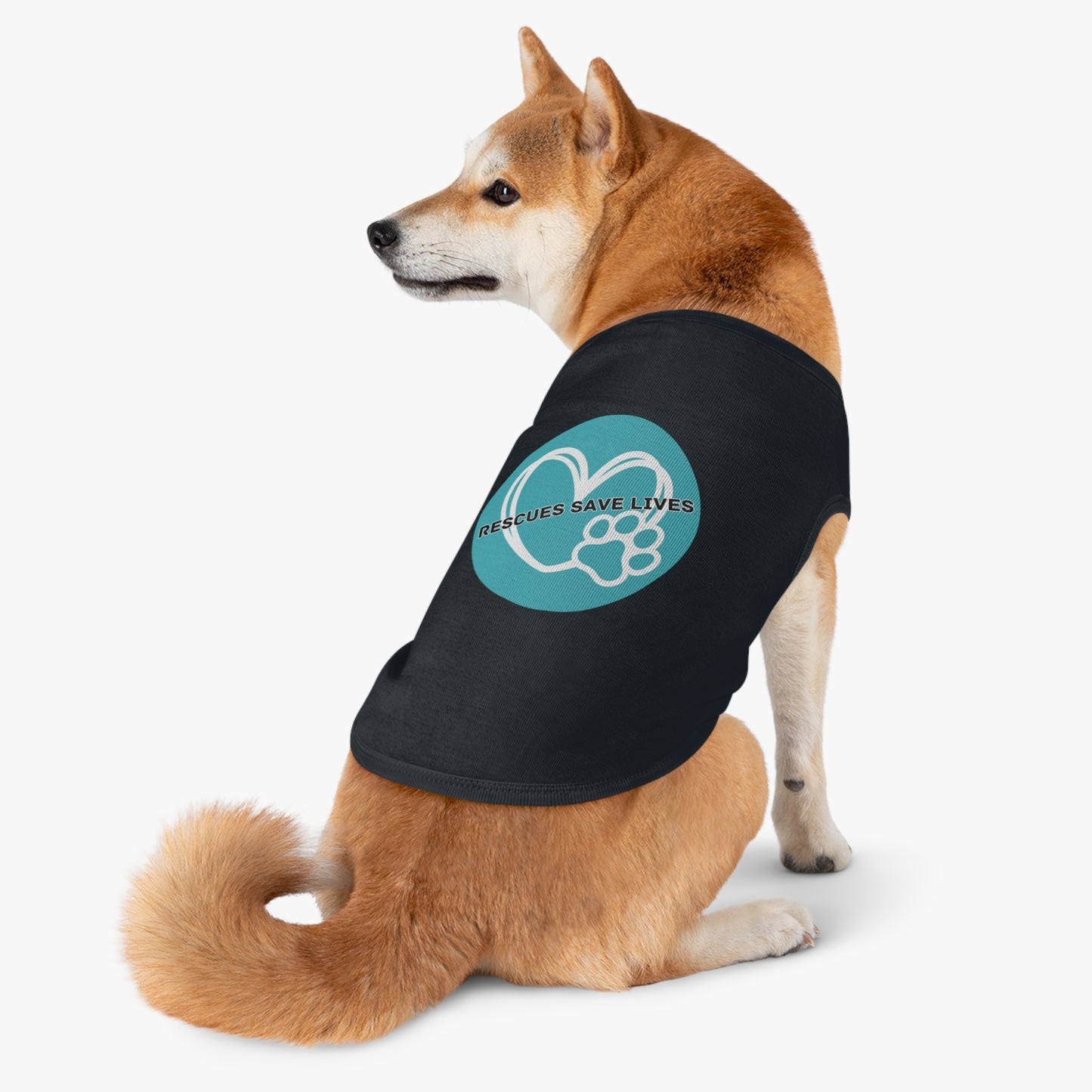 RESCUES SAVE LIVES-Pet Tank Top