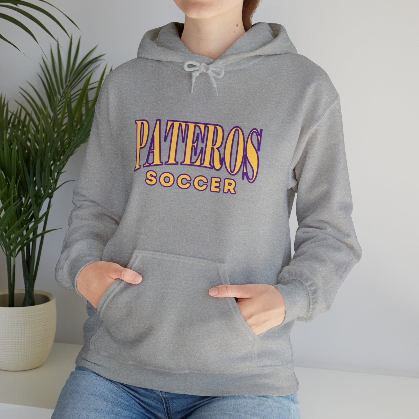 PATEROS SOCCER HOODIE-Unisex Heavy Blend™ Hooded Sweatshirt