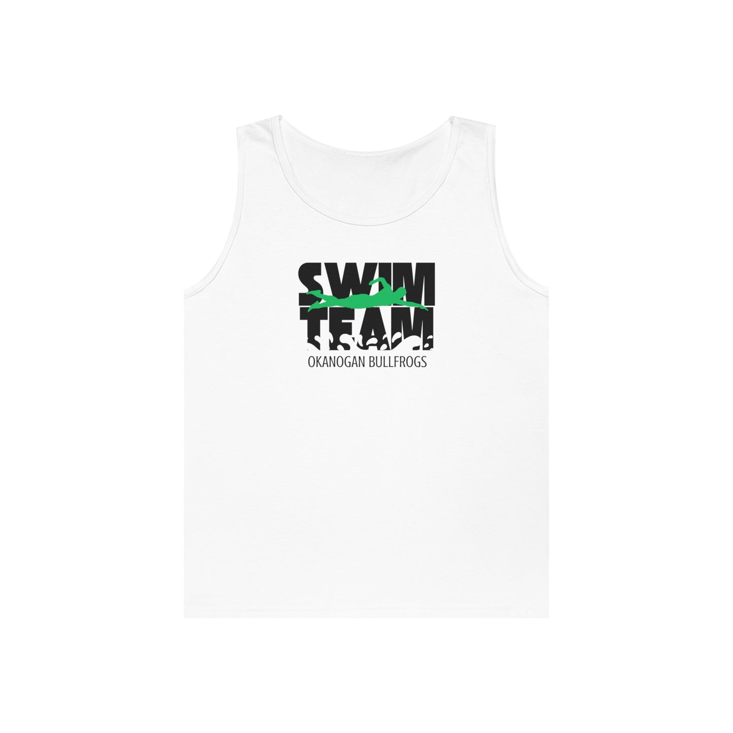 BULLFROGS SWIM TEAM TANK-Unisex Heavy Cotton Tank Top