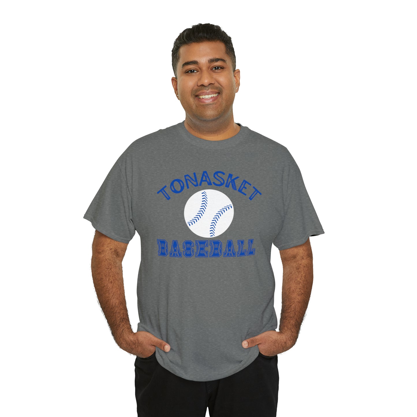 TONASKET BASEBALL-Unisex Heavy Cotton Tee