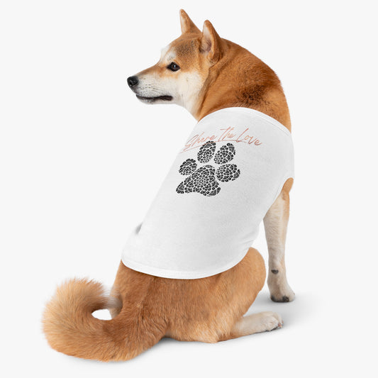 SHARE THE LOVE-PAW-Pet Tank Top