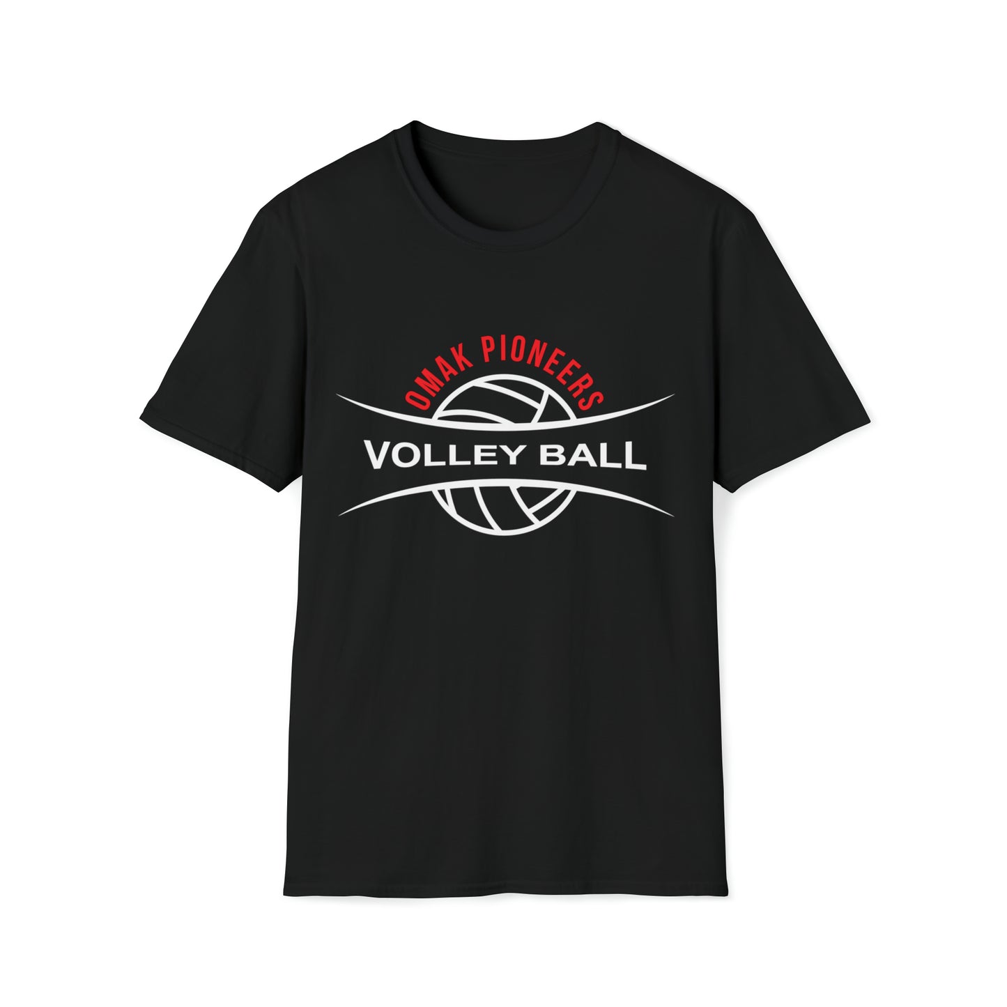 OMAK VOLLEYBALL TEE-Unisex Softstyle T-Shirt