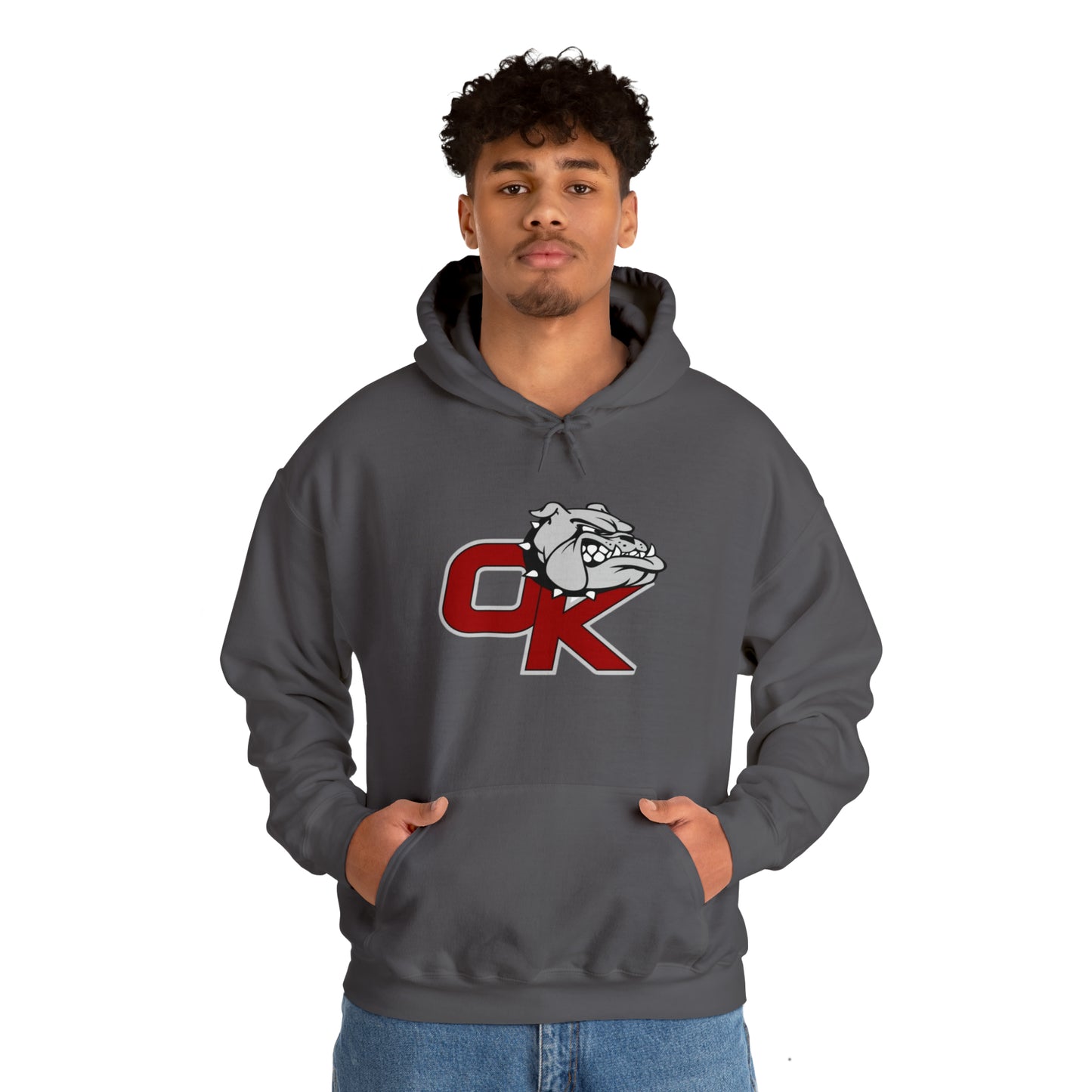 OK BULLDOGS-Unisex Heavy Blend™ Hooded Sweatshirt