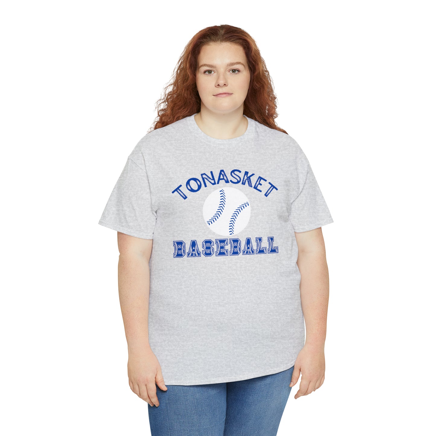 TONASKET BASEBALL-Unisex Heavy Cotton Tee