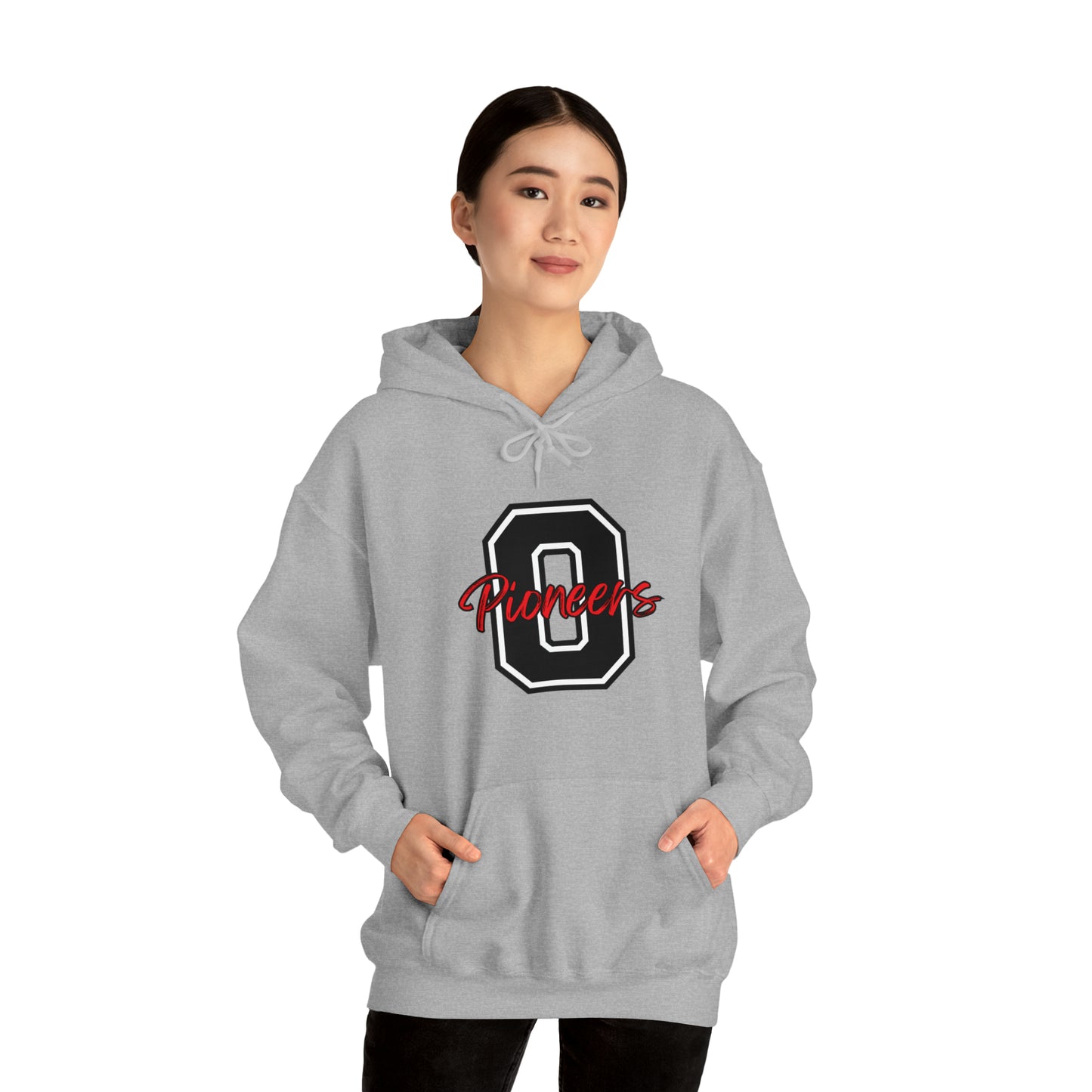 OMAK PIONEERS "O" HOODIE-Unisex Heavy Blend™ Hooded Sweatshirt