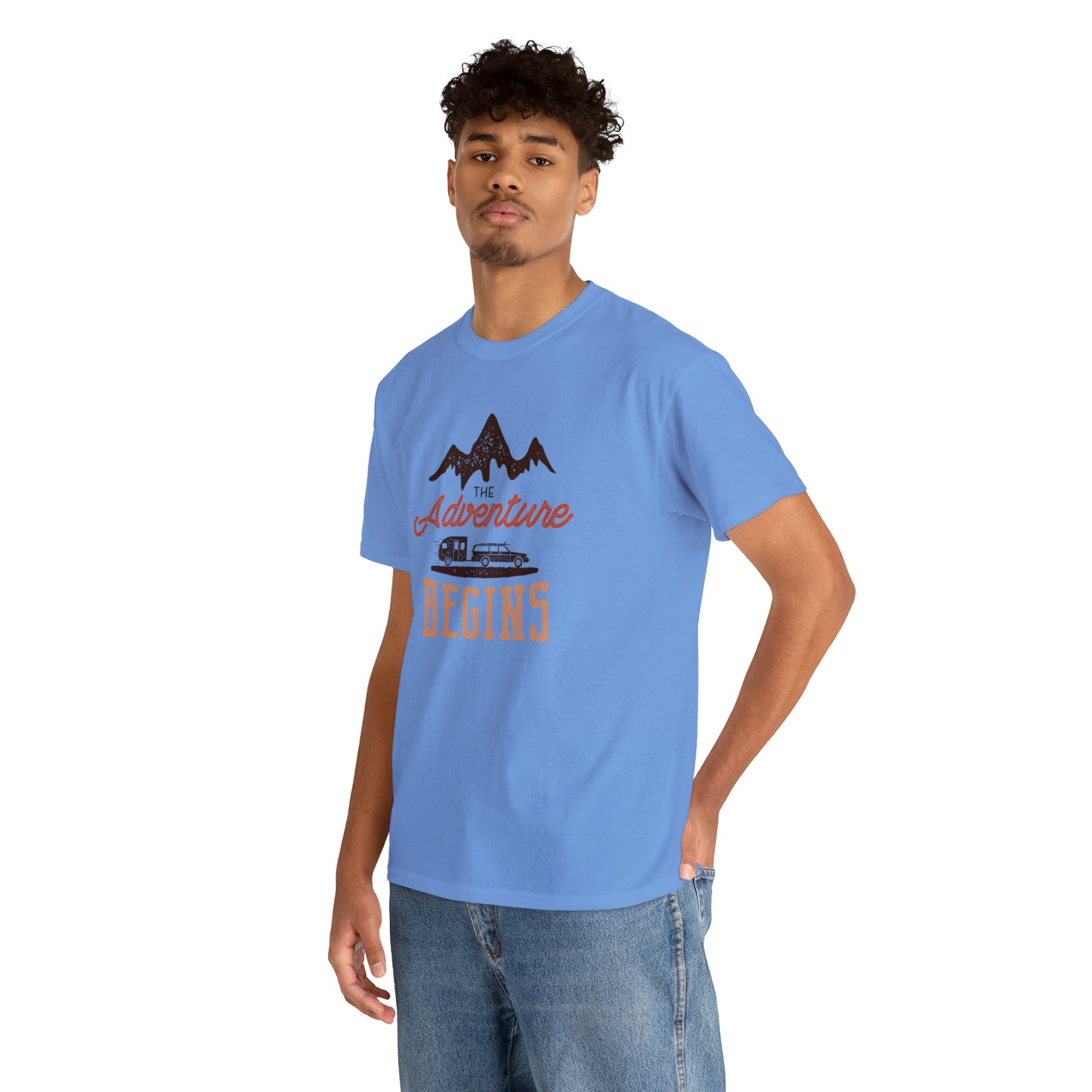 ADVENTURE TEE-Unisex Heavy Cotton Tee