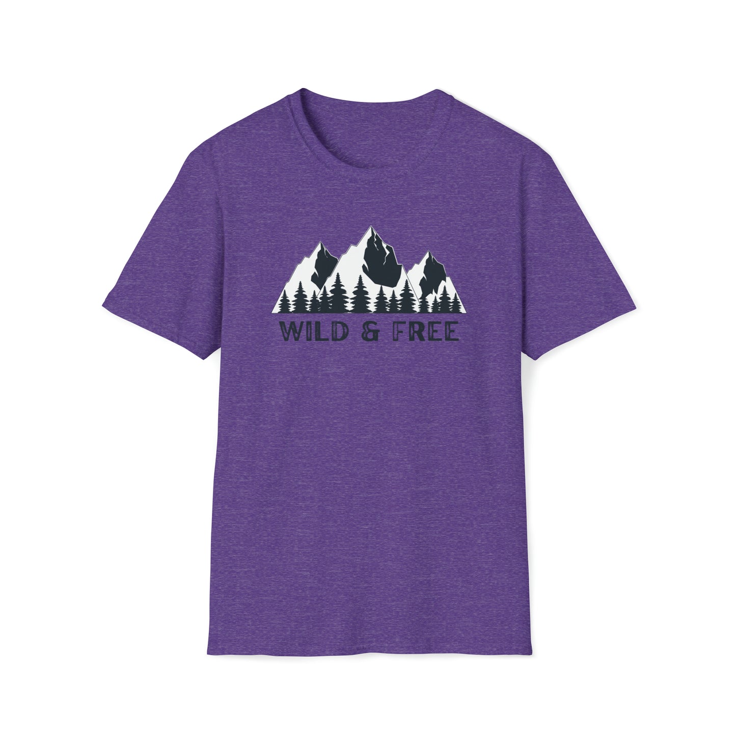 WILD AND FREE-Unisex Softstyle T-Shirt