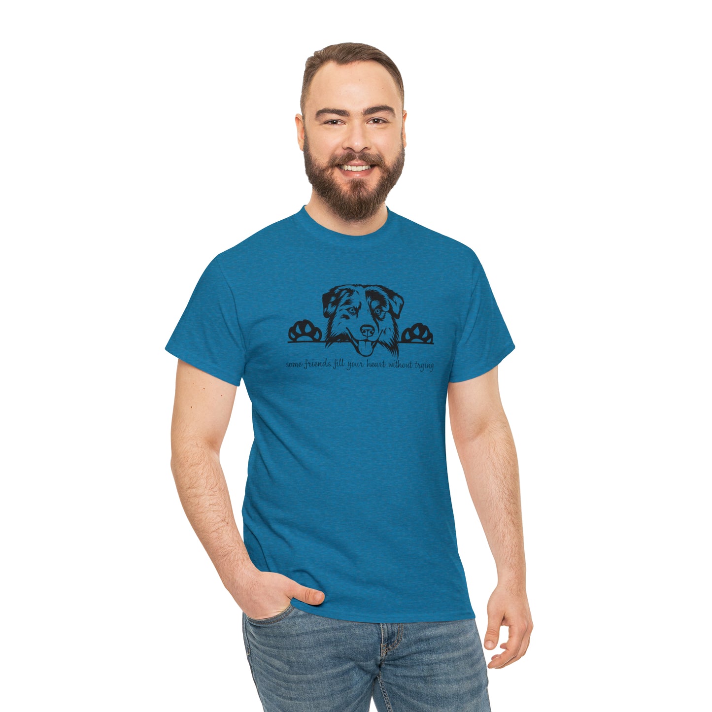 AUSSIE FRIENDS TEE--Unisex Heavy Cotton Tee