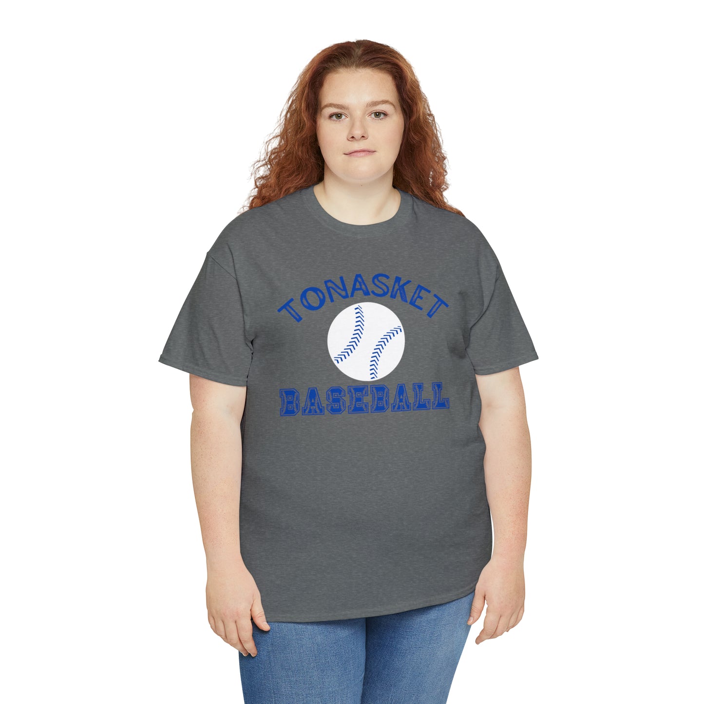 TONASKET BASEBALL-Unisex Heavy Cotton Tee