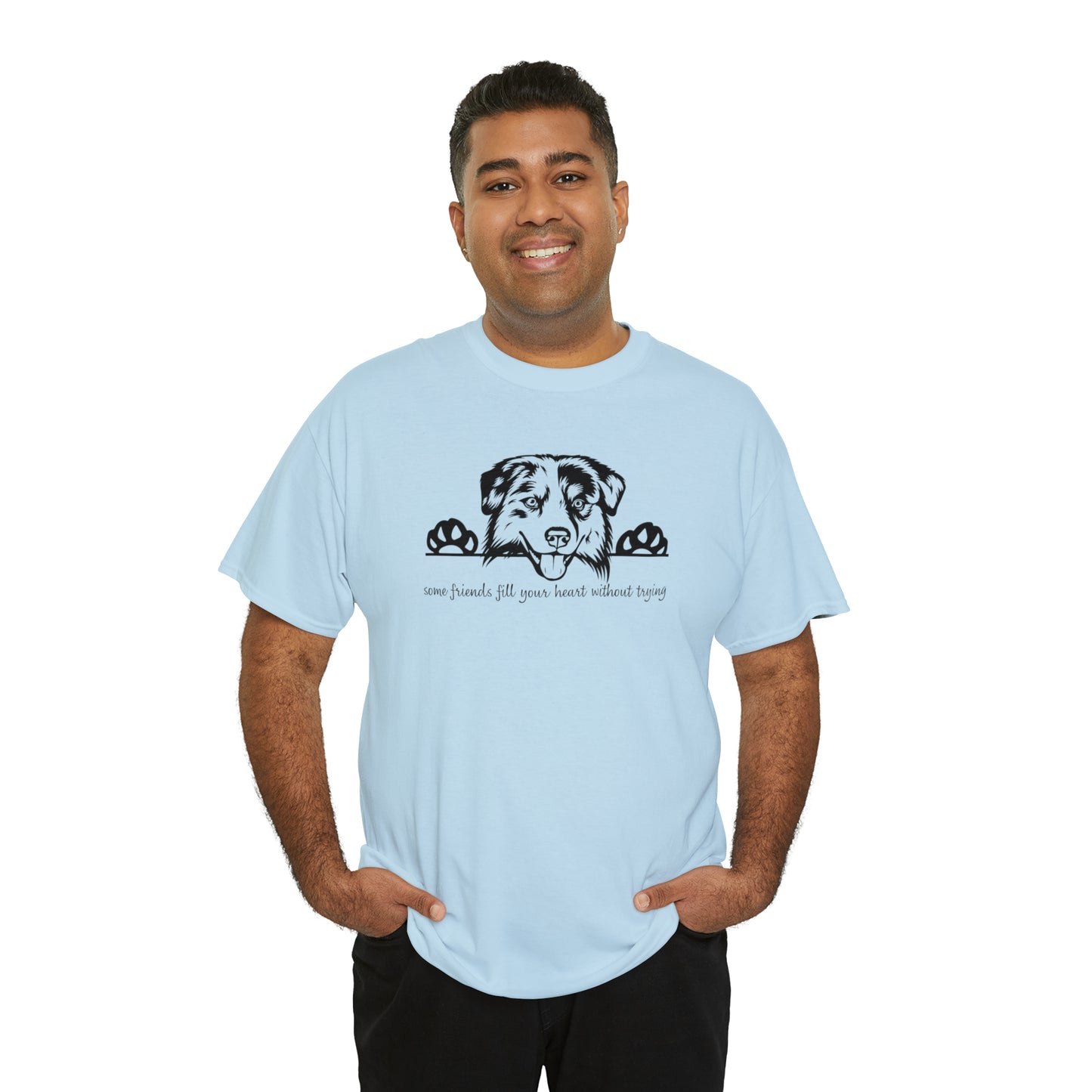 AUSSIE FRIENDS TEE--Unisex Heavy Cotton Tee