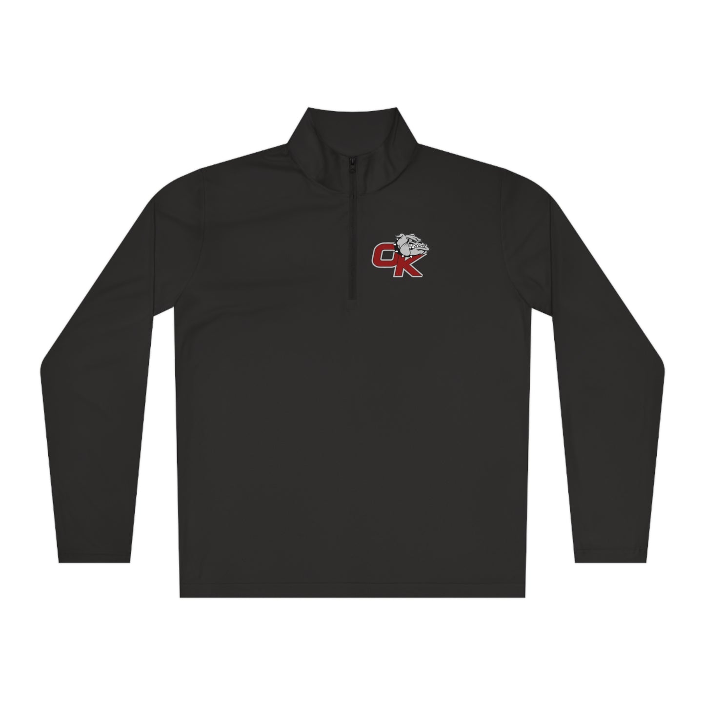 OK BULLDOGS Unisex Quarter-Zip Pullover