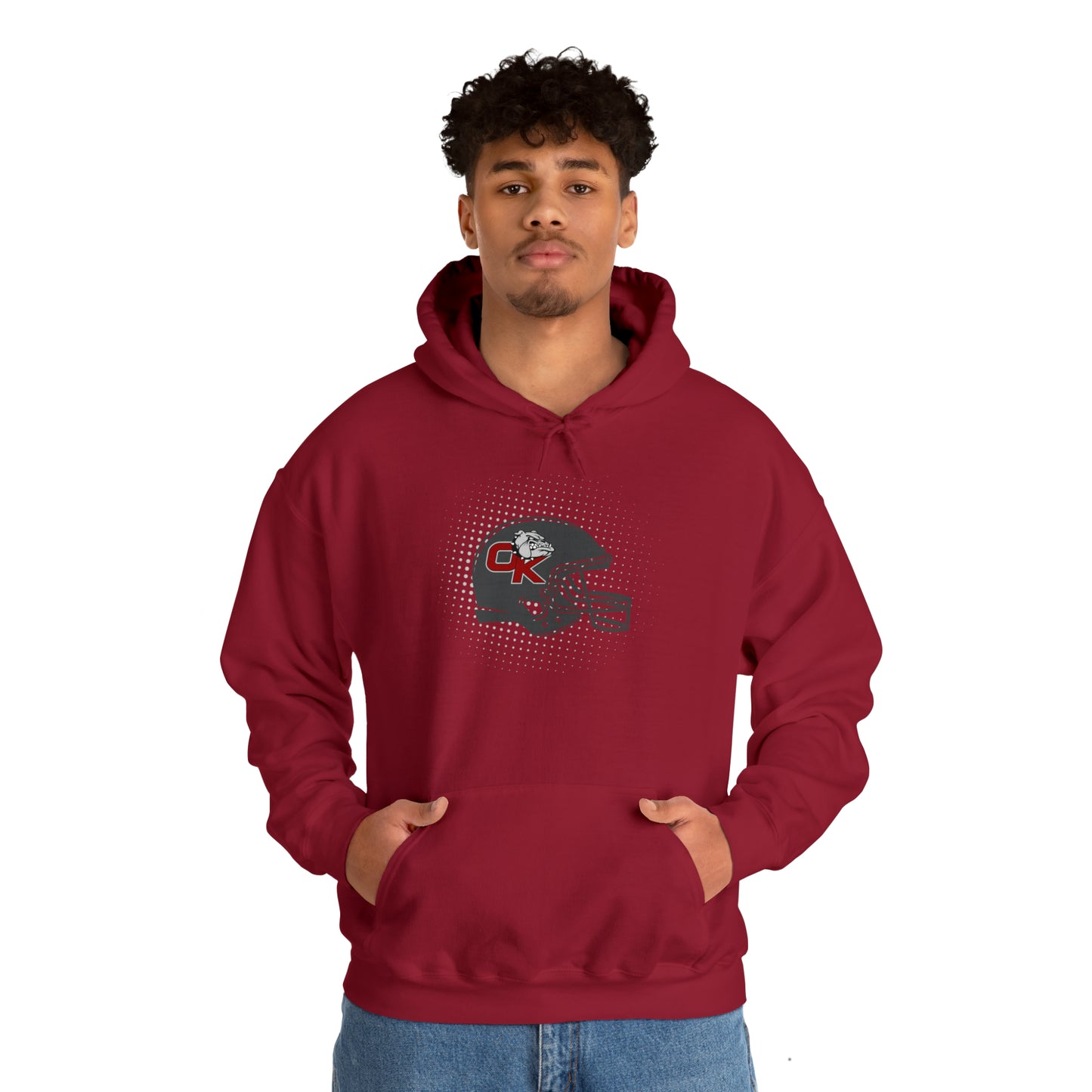 Okanogan BULLDOGS HOODIE-Unisex Heavy Blend™ Hooded Sweatshirt