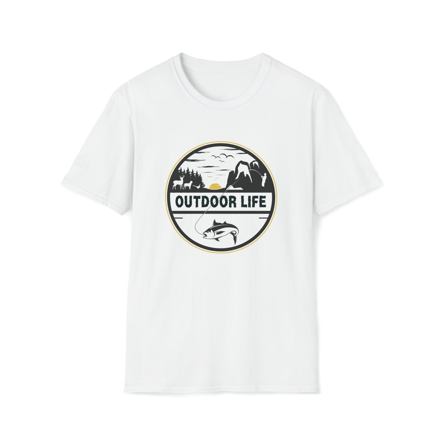 OUTDOOR LIFE TEE-Unisex Softstyle T-Shirt